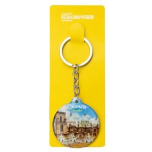 CUE-102 - Llavero Redondo de Drip Glue