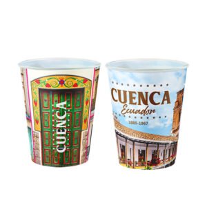 CUE-122V2 - Vasos Estampados 2 pcs