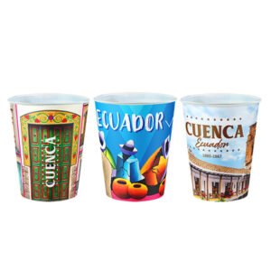 CUE-123V3 - Vasos Estampados 3 pcs