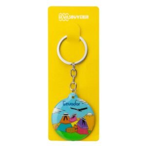 ECU-104 - Llavero Redondo de Drip Glue