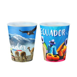 ECU-122V2 - Vasos Estampados 2 pcs