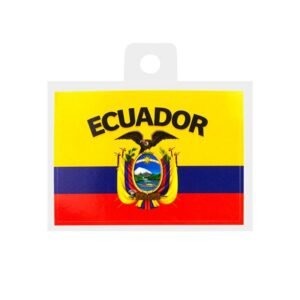 ECU-136S - Sticker Pequeño de PVC