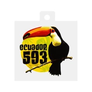 ECU-138S - Sticker Pequeño de PVC