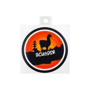 ECU-139S - Sticker Pequeño de PVC