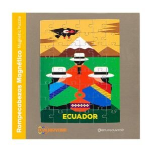 ECU-82 - Rompecabezas de 48 piezas magnéticas