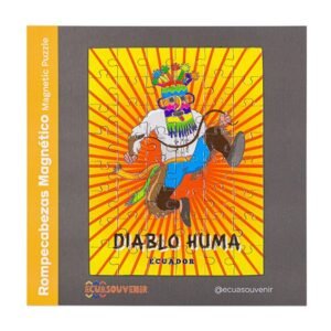 ECU-84 - Rompecabezas de 48 piezas magnéticas