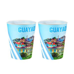 GYE-121 V2 - Vasos Estampados 2 pcs