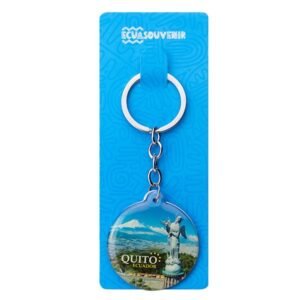 UIO-102 - Llavero Redondo de Drip Glue