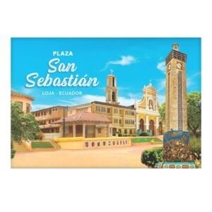 LOJ-2 - Magneto Metálico Rectangular