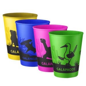 GAL-120V4 - Vasos Ilustrados 4 pcs