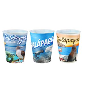 GAL-125V3 - Vasos Estampados 3 pcs